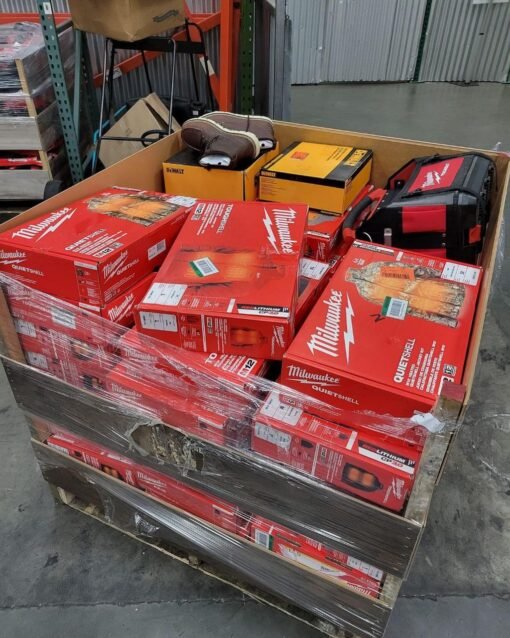 milwaukee tools pallets for sale